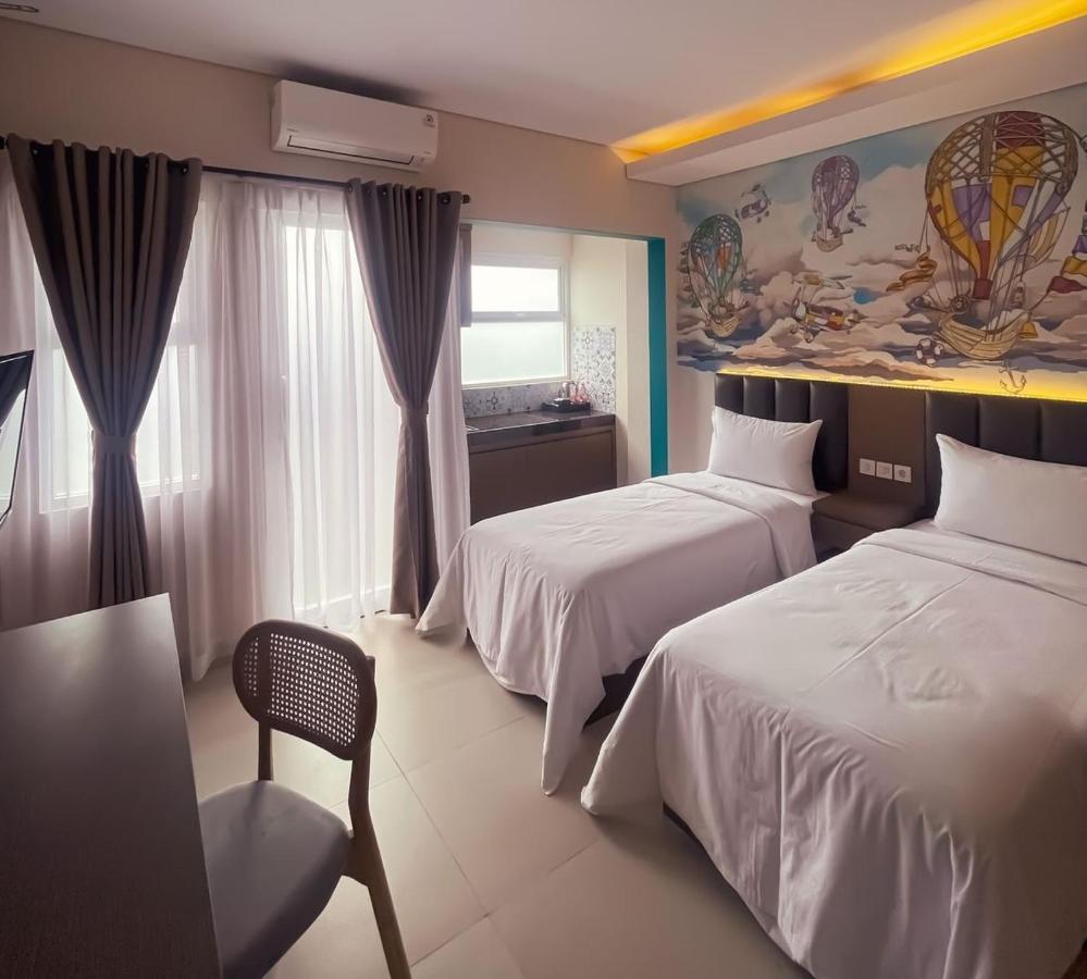 Aj Boutique Hotel Yogyakarta Exterior foto